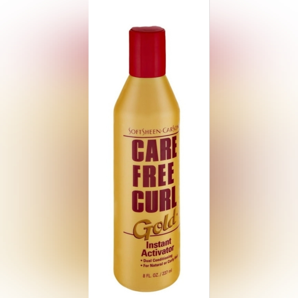 Soft Sheen Carson Gold Care Free Curl Instant Activator 8oz Discontinued HTF
